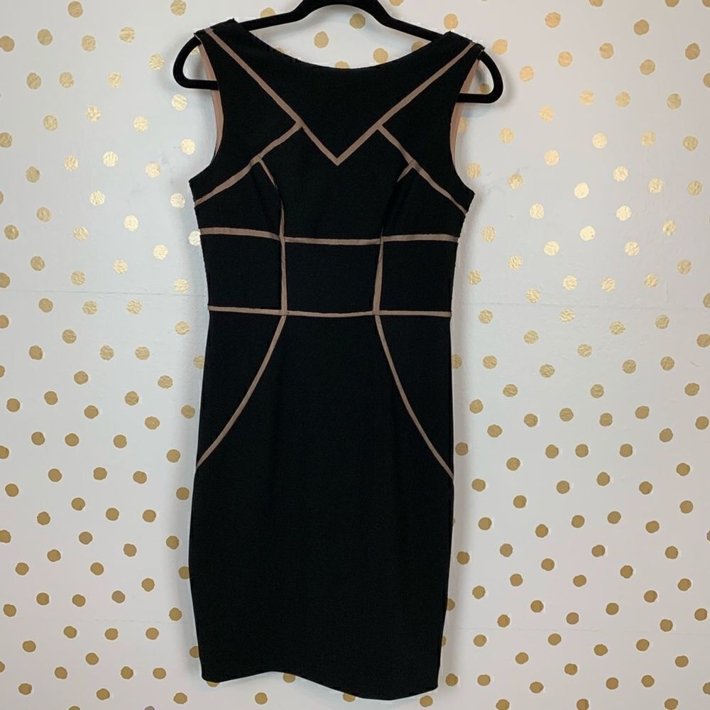 JS collections mesh bodycon dress size 4